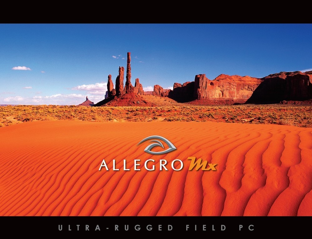 Juniper Systems Allegro MX Handheld Data Collector with Charger, Stylus