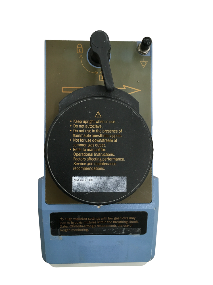 Datex-Ohmeda D-Tec Plus DESFLURANE Vaporizer