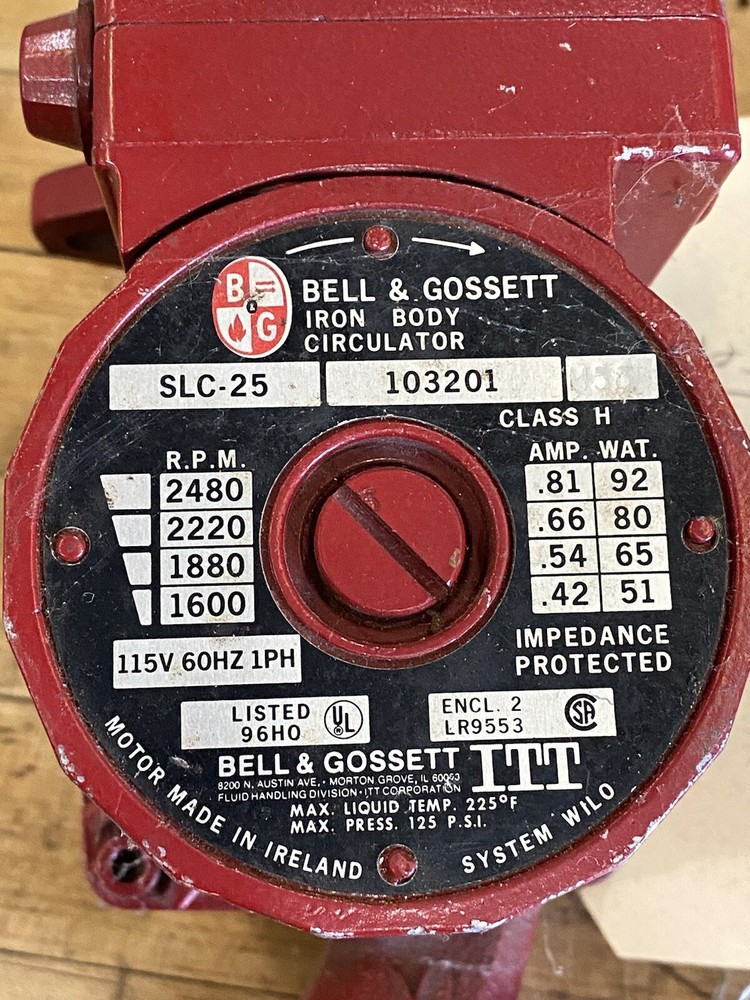 Bell & Gosset Iron Body Circulator