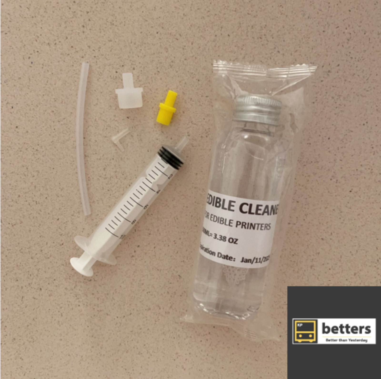 Betters® Edible Cleaning Kit for PrintHead- Unblock nozzle