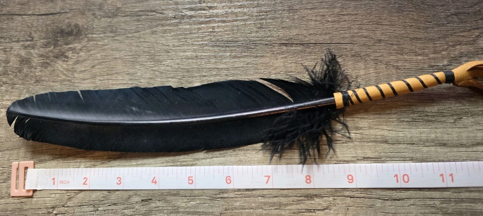 Raven Smudge Feather - Native American - Lakota -Sioux - Alan Monroe