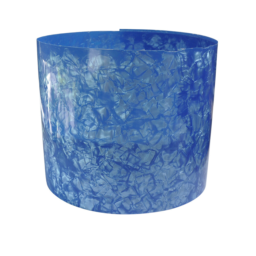 Gauge 0.5mm Celluloid Sheet Drum Wrap Musical Instrument Deco Diamond SkyBlue