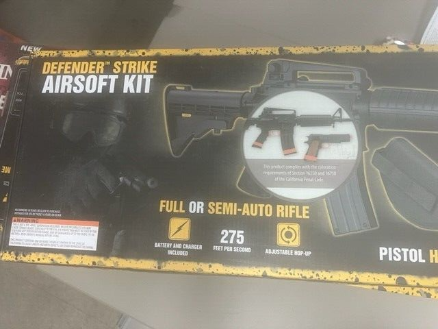 Crosman Defender Strike Airsoft Gun Kit, 52003-CA