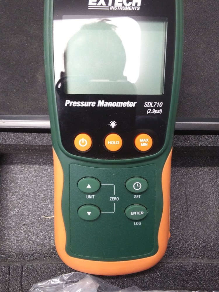Extech SDL710: Differential Pressure Manometer Datalogger 2.9Psi Tool MINT