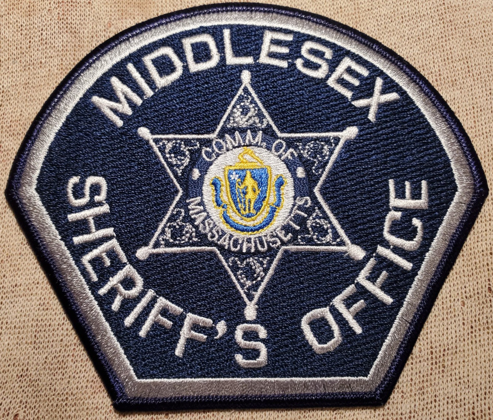 MA Middlesex County Massachusetts Sheriff Shoulder Patch