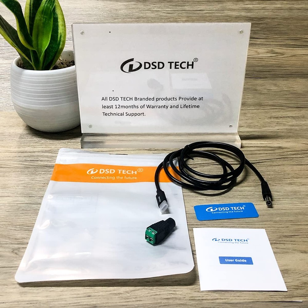 DSD TECH MagicConn SH-CP05A USB Type C PD to DC Power Medium, black