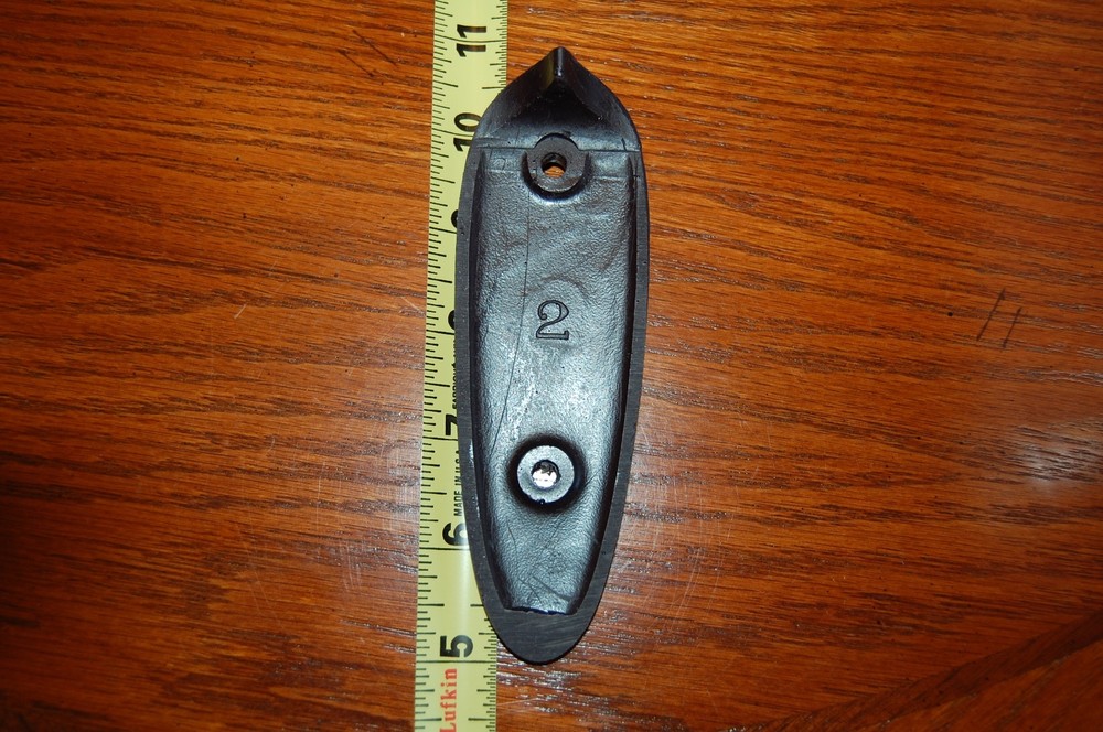 PARKER MODEL 2 WITH "TOE" SHOTGUN BUTT PLATE