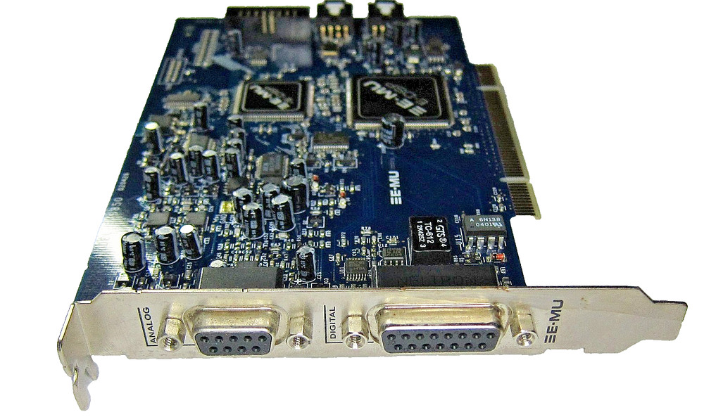 Genuine E-MU Systems EM8850 E-DSP PCI Sound Card / Audio Interface