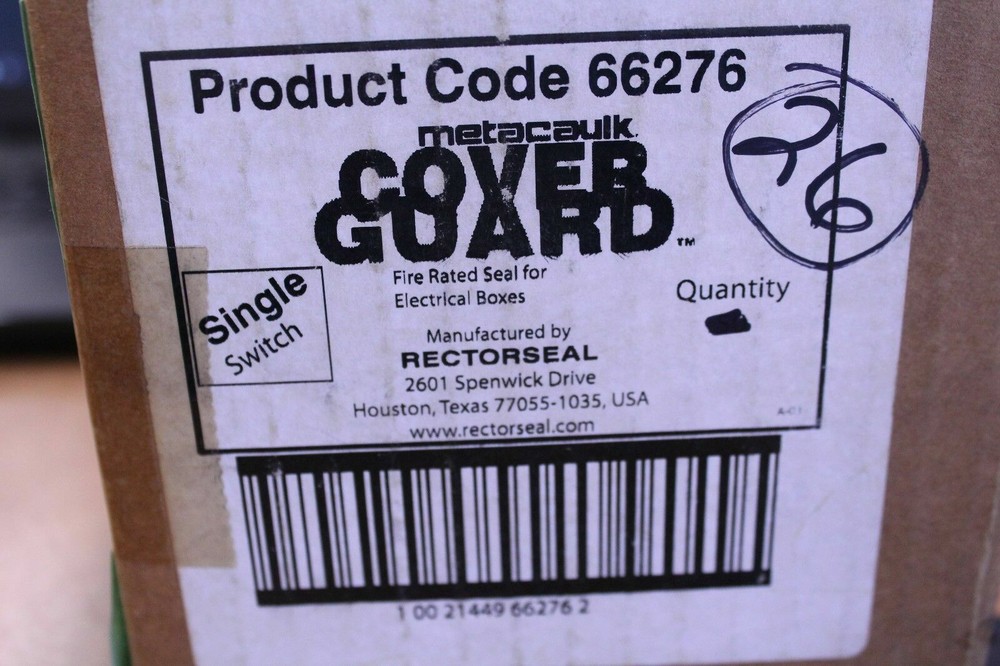Metacaulk Cover Guard Single Switch 66276