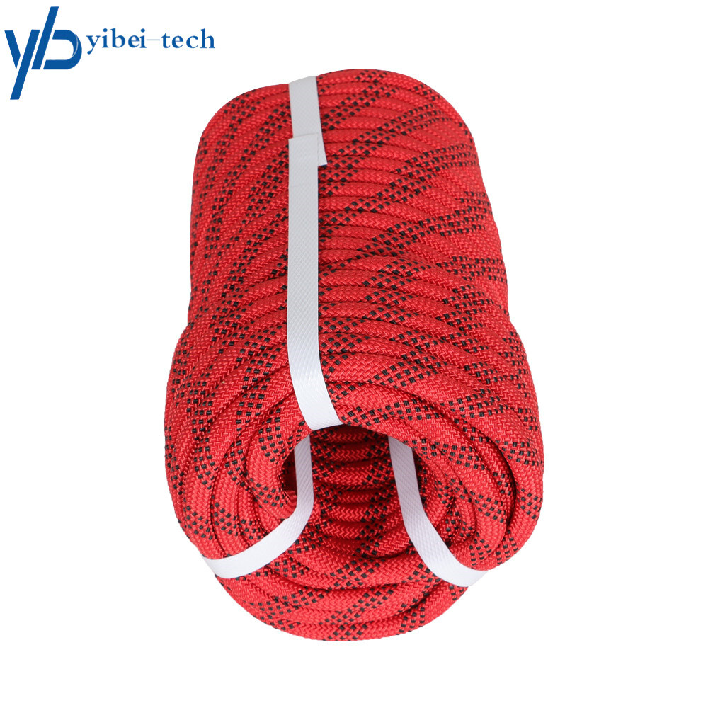 3/8"×100' Braid Polyester Rope Arborist Tree Rope 3520Lbs High Strong