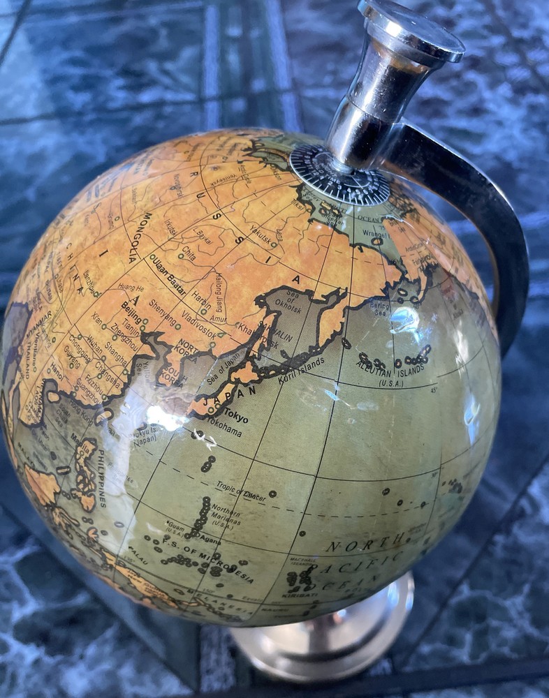 8”globe world