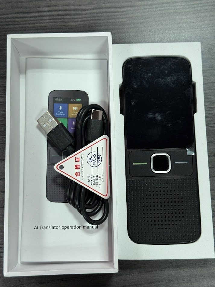Language Voice Translator Device Portable Smart Translator