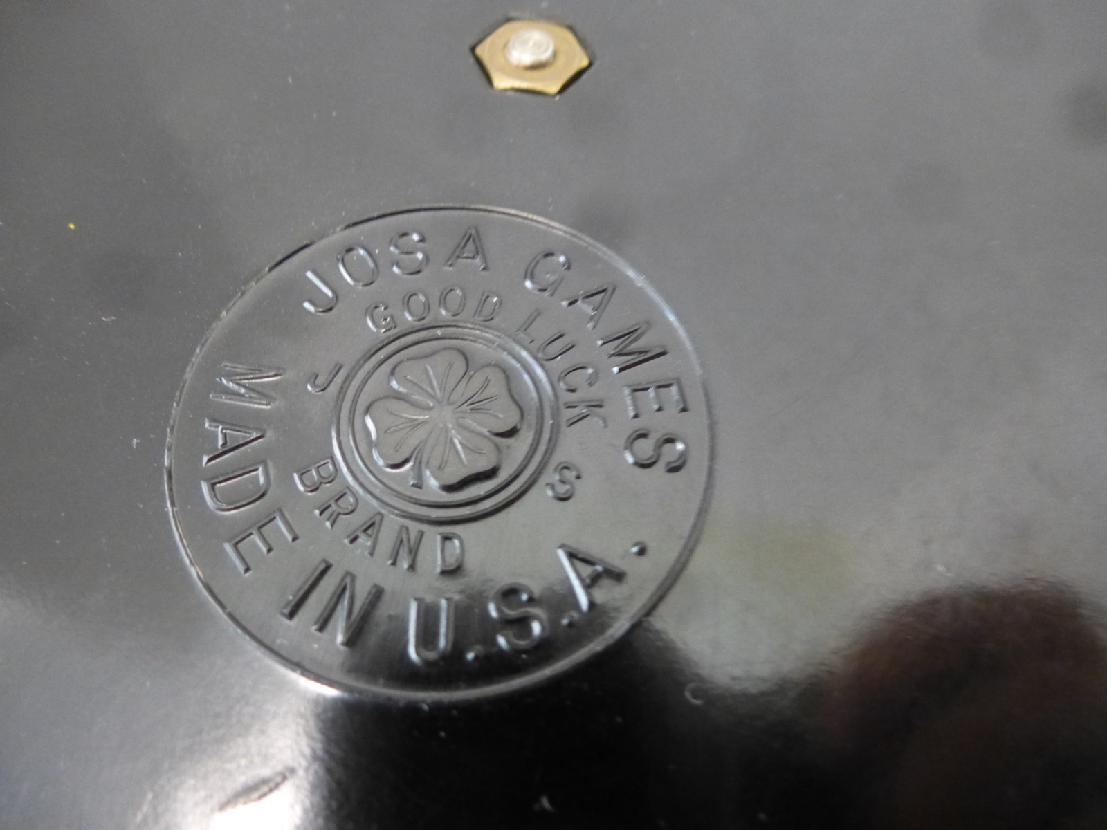 Vintage Roulette Wheel Josa Games Bakelite 10" USA Gaming Casino