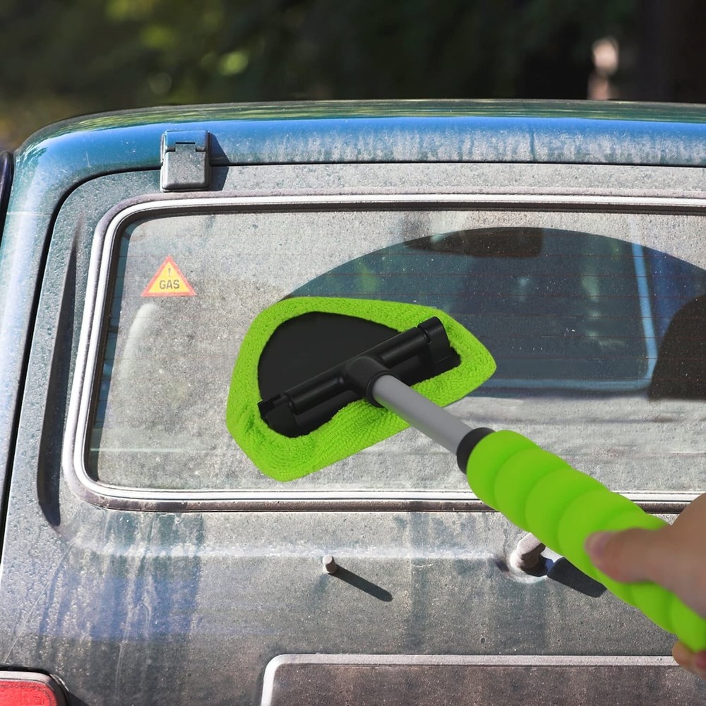 Multifunctional Windshield Cleaner Tool Kit,with 4 Reusable Extendable Handles