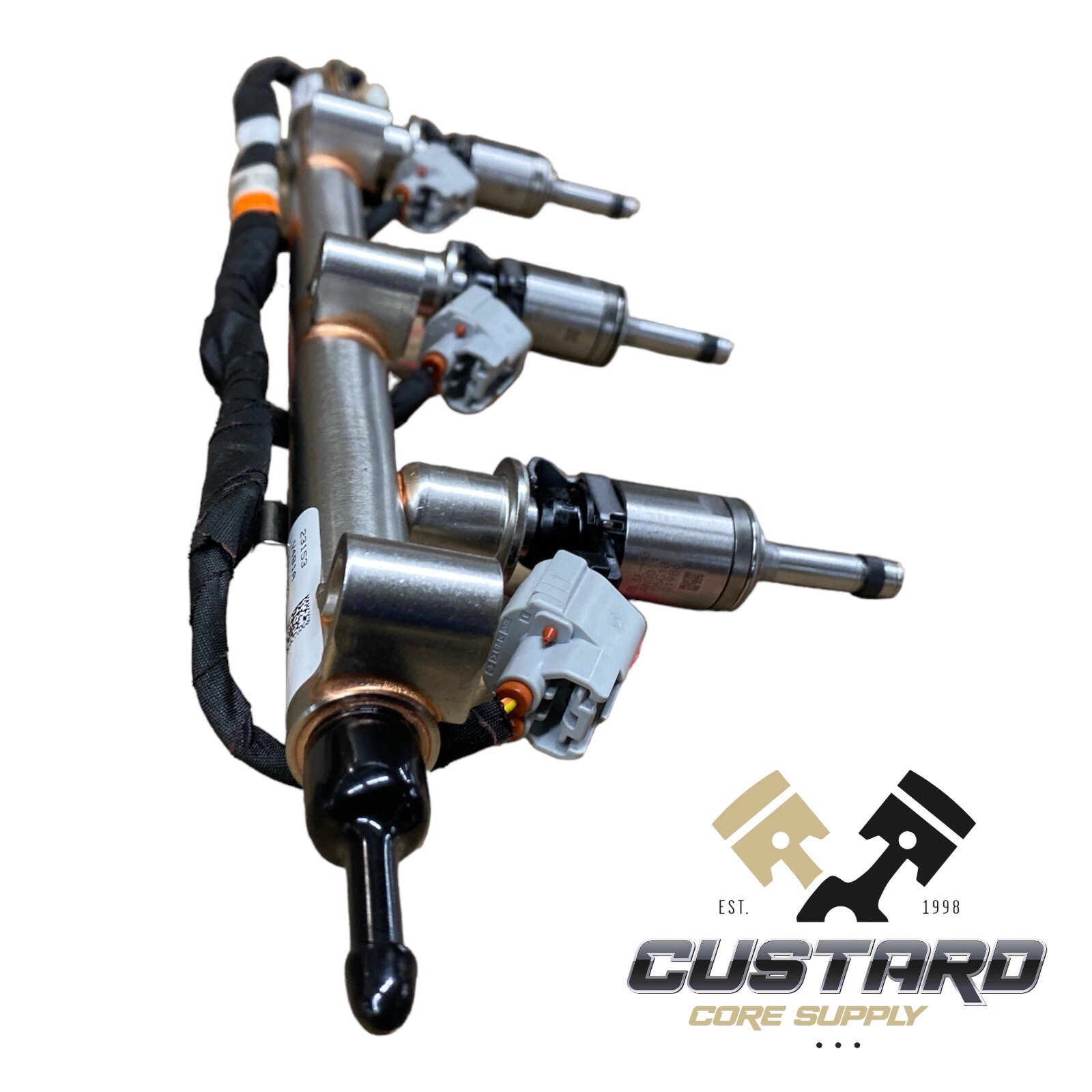 Ford 3.5L 3.5 Turbo EcoBoost Fuel Injector Rail Assembly & Injector 6 Set