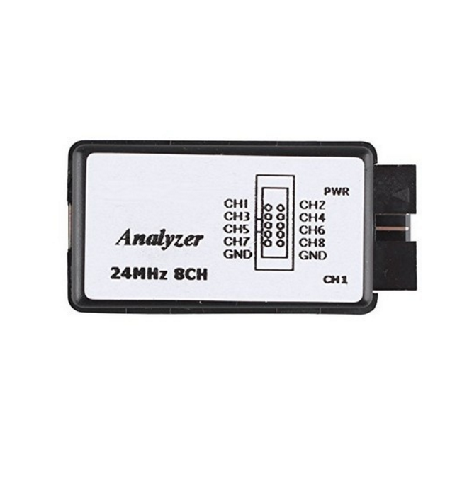 USB Logic Analyzer Device Set USB Cable 24MHz 8CH 24MHz for ARM FPGA