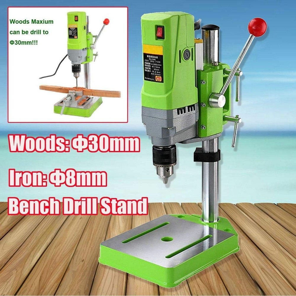 Versatile 6-Speed Mini Drill Press, Cast Iron Base