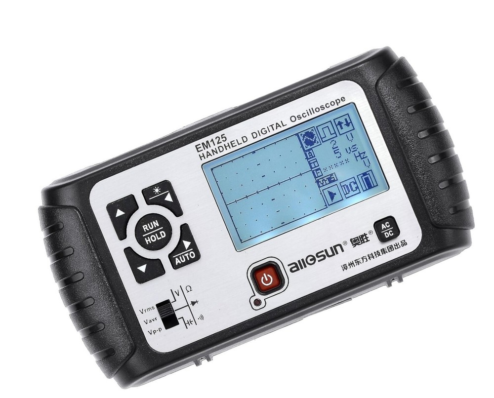 ALLOSUN Multi-Function Portable Digital Oscilloscope 25MHz AC/DC Voltage Tester