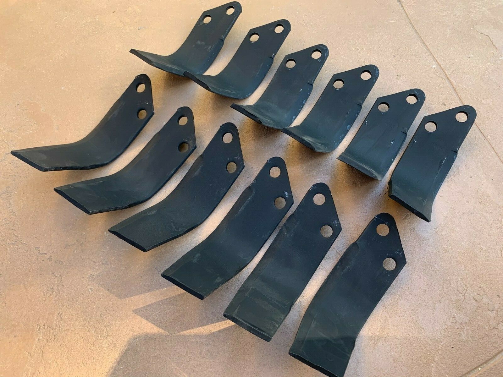 12 pcs King Kutter Tiller Blades Tines 505002 RH/LH TG & TG-G Tiller 505006