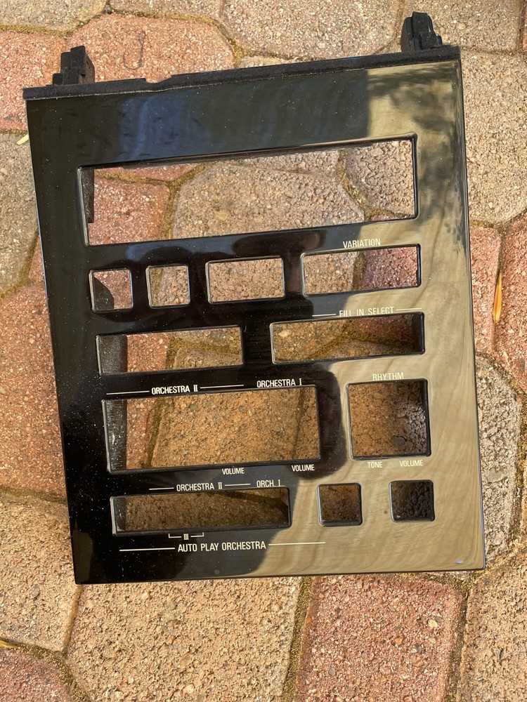 Kawai Keyboard Face panel, 1980s SR models