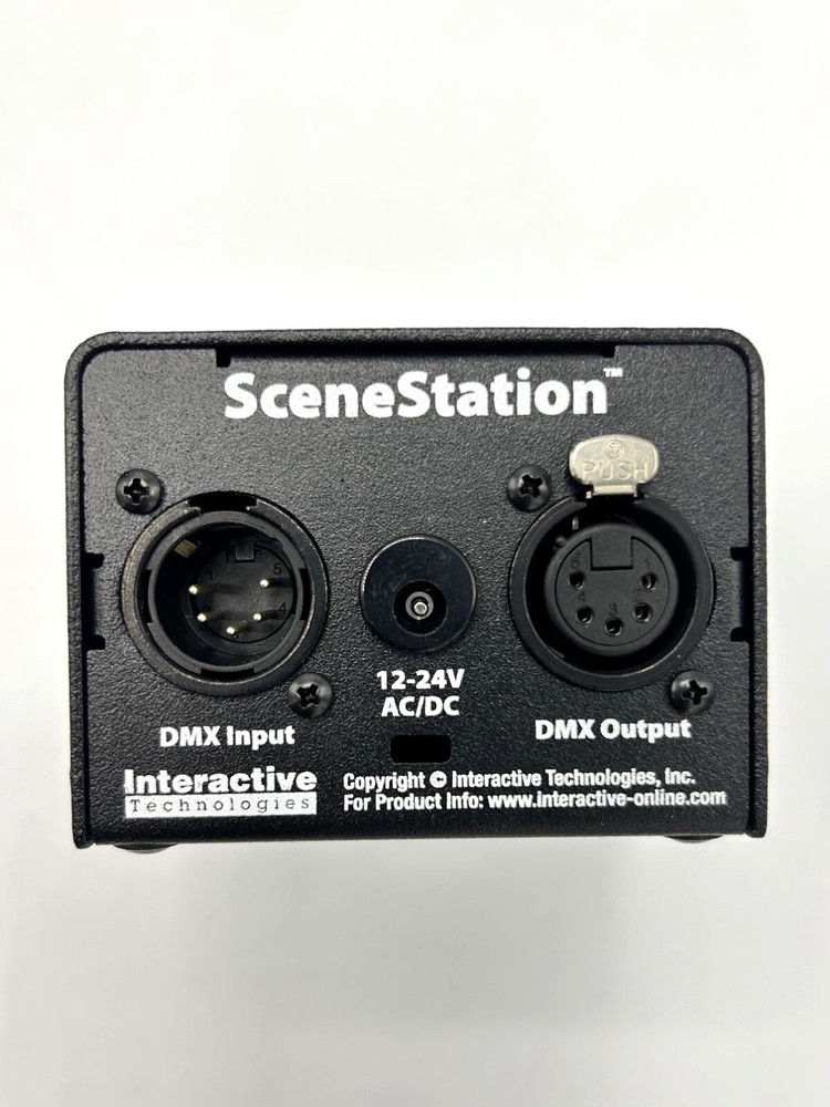 Interactive Technologies SceneStation Portable DMX Playback Station SS-310