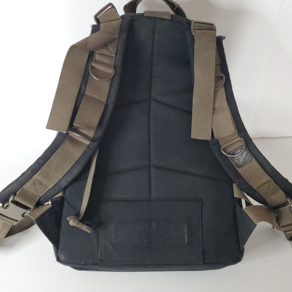 Bulletproof Backpack 1 Panel Insert Handgun Only Voodoo Tactical Bag Black Brown