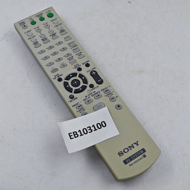 Sony RM-ADU005 Remote Control - Working, No Packaging/Accessories
