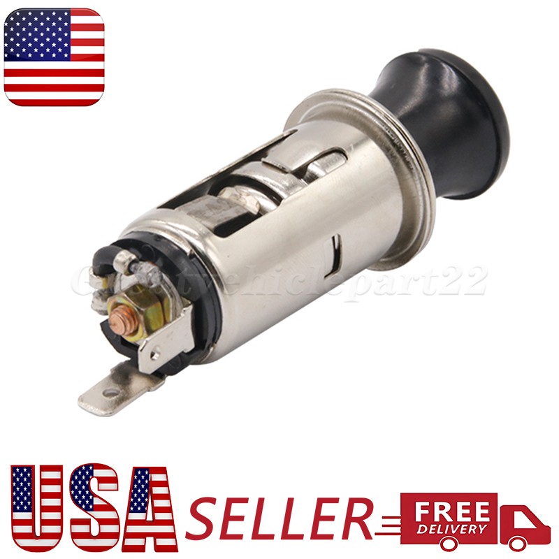 Cigarette Lighter Assembly Socket Element & Bezel For Toyota Corolla/Lexus/Scion