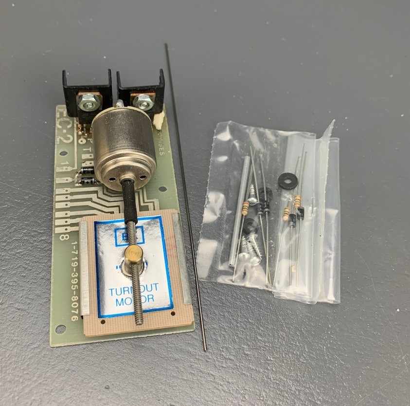 BK Enterprises electronic turnout motor NOS E0156