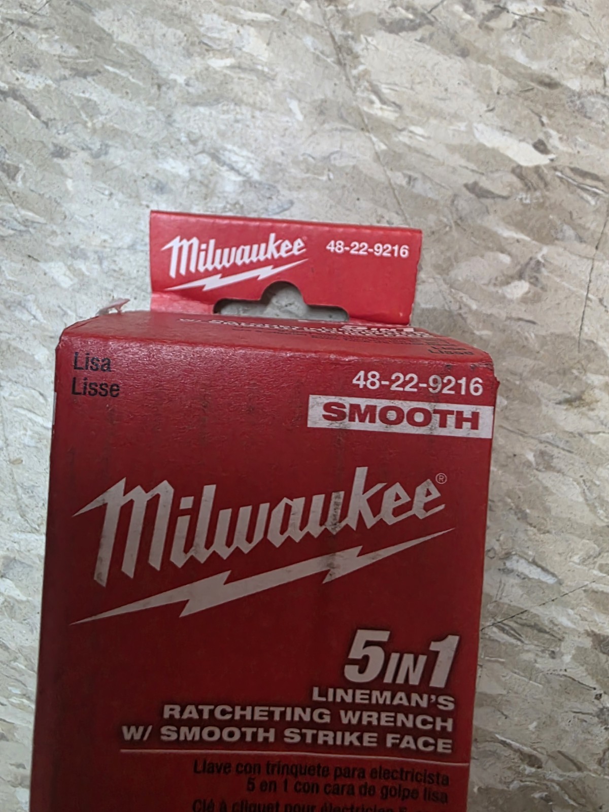 NEW Milwaukee Tool 48-22-9216 Lineman Fts 5-In-1 Ratcheting Wrench