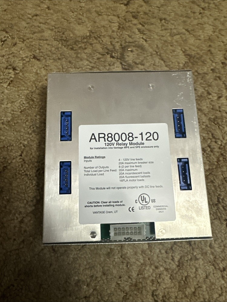 Vantage AR8008-120 120V Relay Module