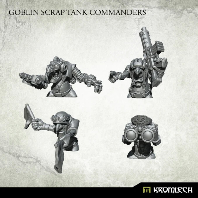 KROMLECH GOBLIN SCRAP TANK COMMANDERS