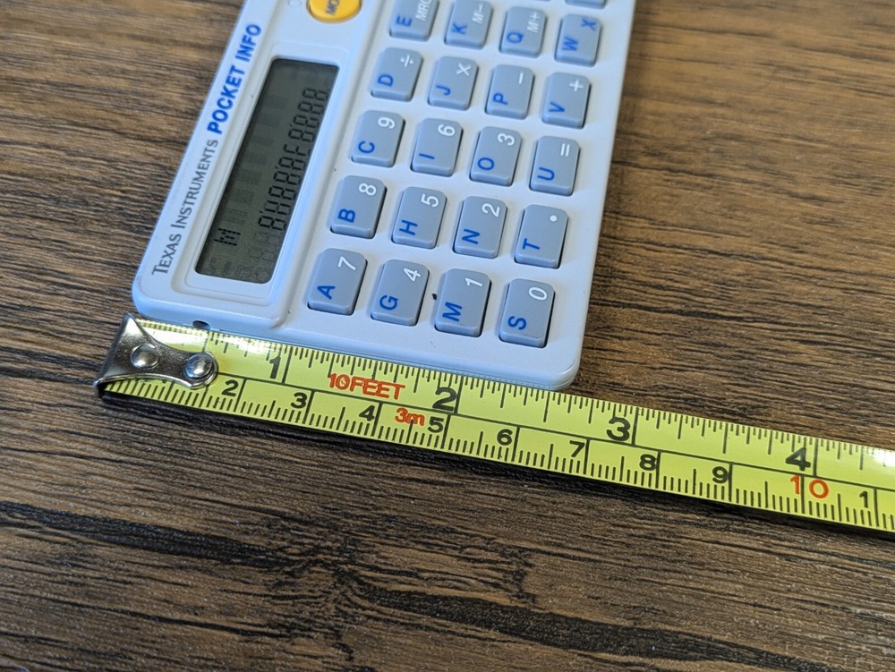 CR2016 - Texas Instruments Pocket Info I-0391, Display Issue*