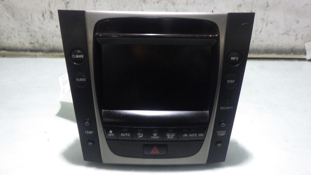 06 LEXUS GS300 Info Screen 8611130400