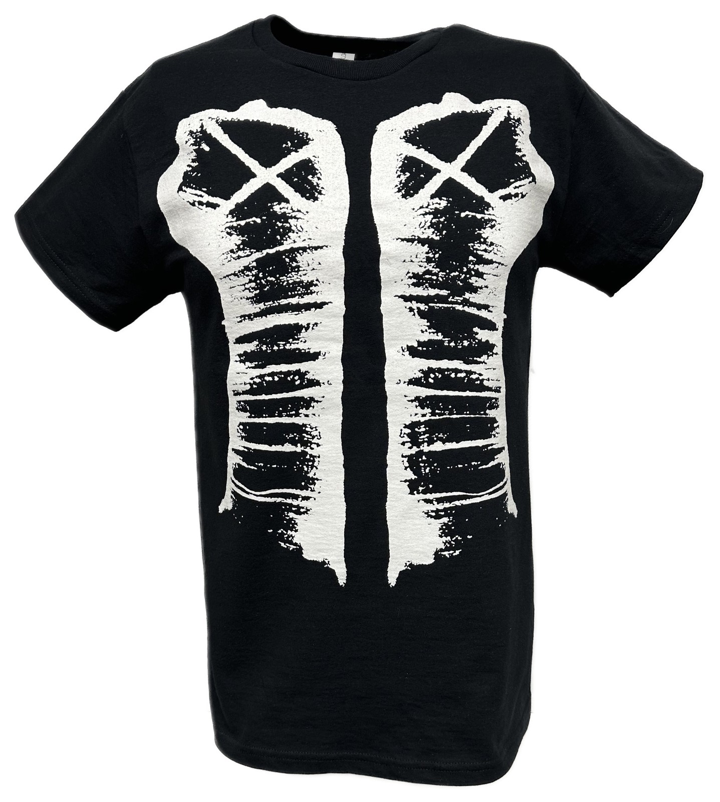CM PUNK White Fists Mens Black T-shirt