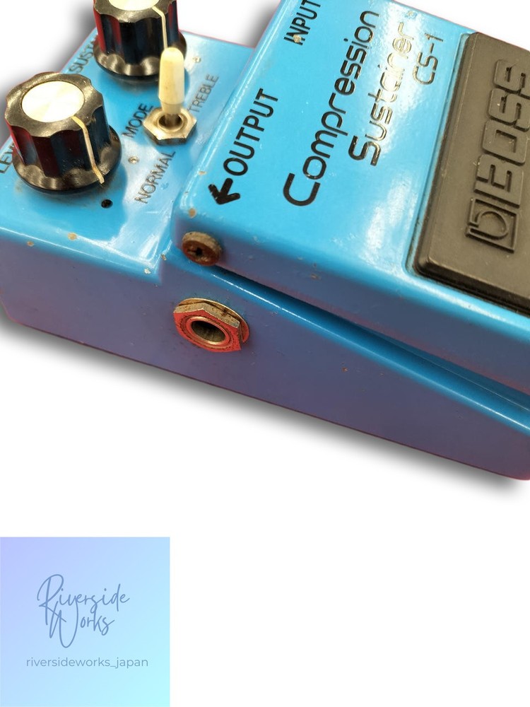 BOSS CS-1 Compression Sustainer Effect Pedal Used JP