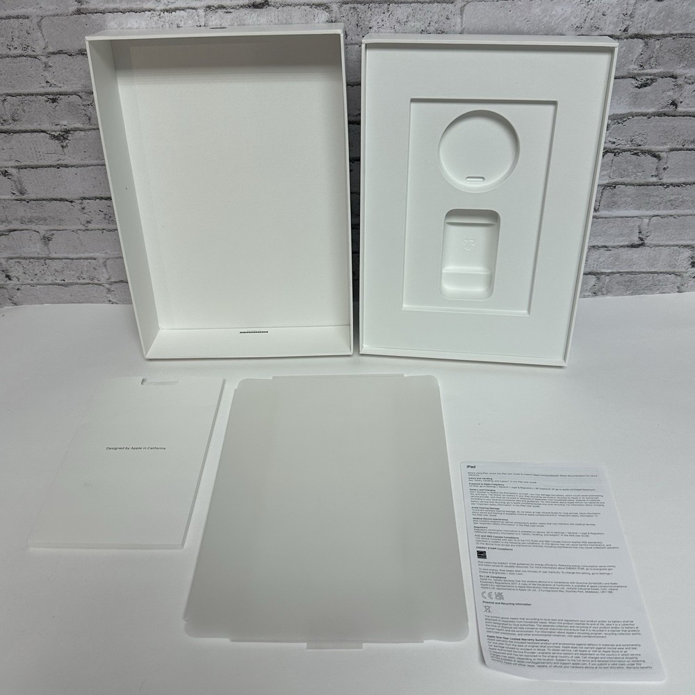 Apple iPad (9th Generation) 64GB Wi-Fi Cellular EMPTY BOX ONLY Replacement