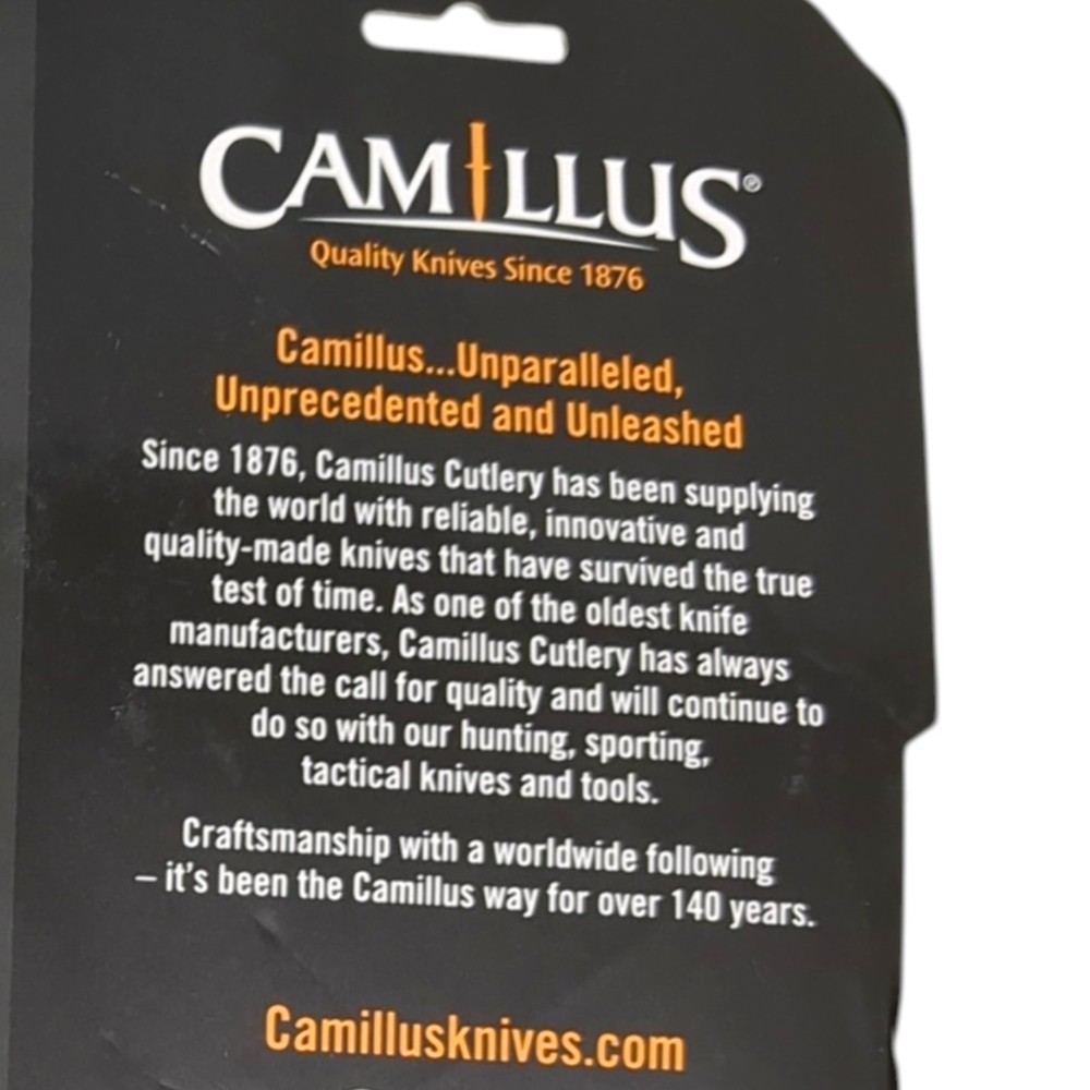 Camillus Multi-Tool Camp Pack, 4-Tools, 13" Hatchet and Sheath, 7" Fixed Bladed