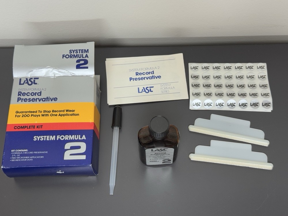 RARE - Last System Formula 2 Record Preservative Kit