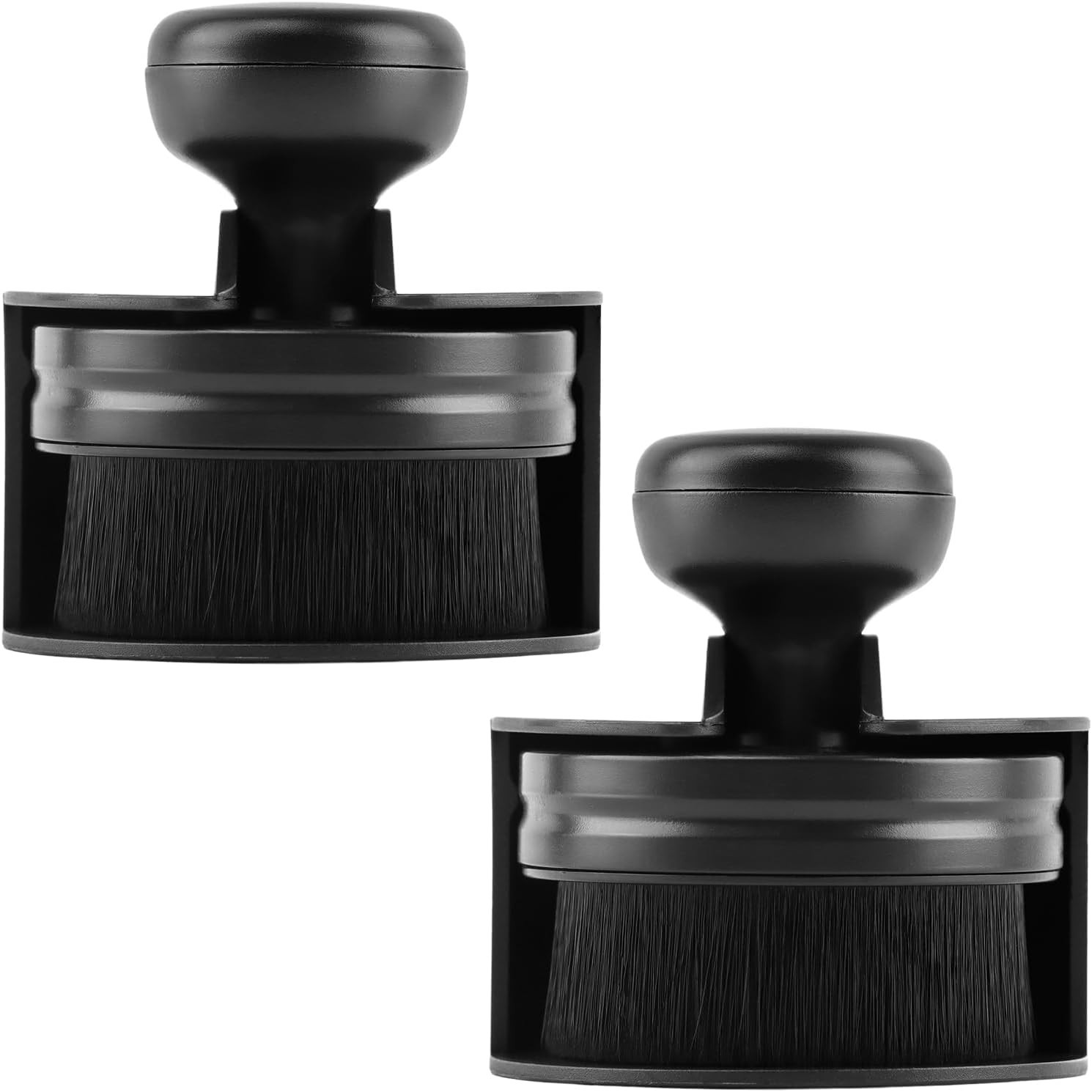 2 Pack Car Tire Shine Applicator Brush Tire Shine Brush Tire Dressing Brush High