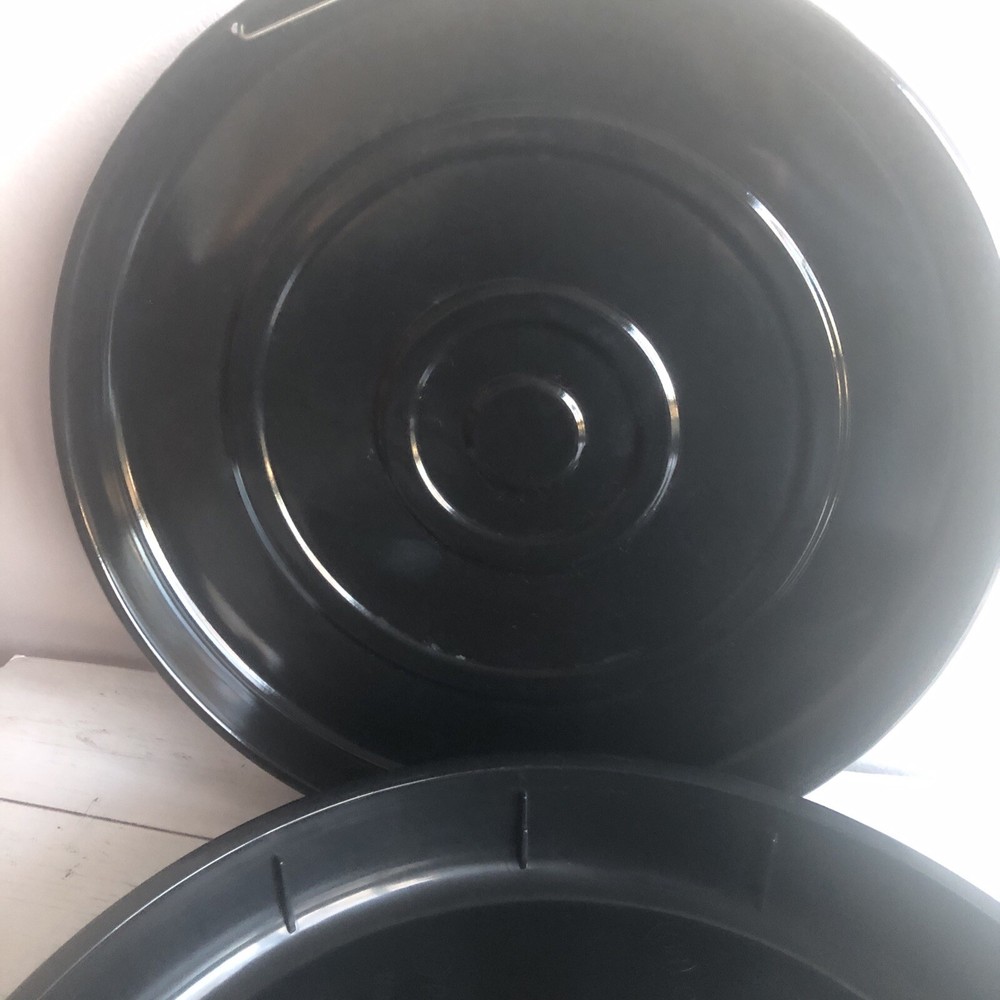 Nuwave Pro Plus Infrared Oven Replacement Drip Pan Rack & Bottom Black Base Part