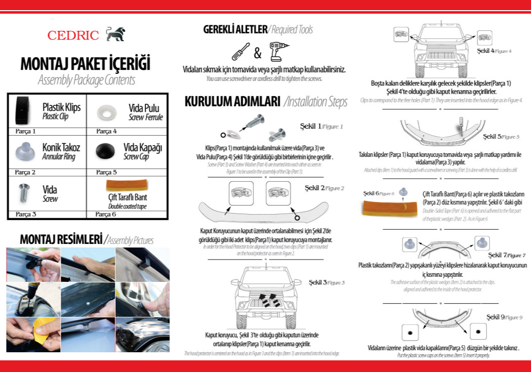 Hood Deflector Guard | Front Bug Shield Compatible for Hyundai Tucson 2022-2025
