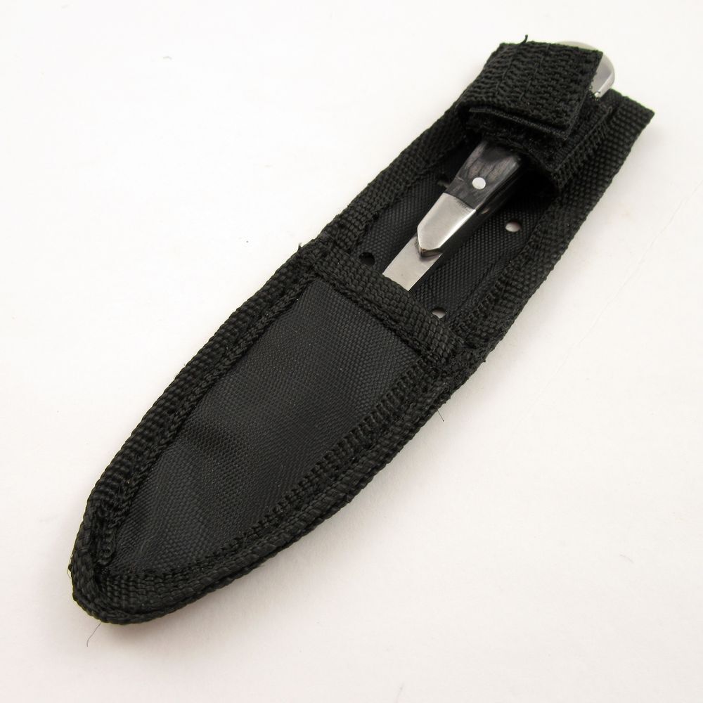 FIXED-BLADE DAGGER | Mini Silver Blade Full Tang Tactical Bosom Boot Knife