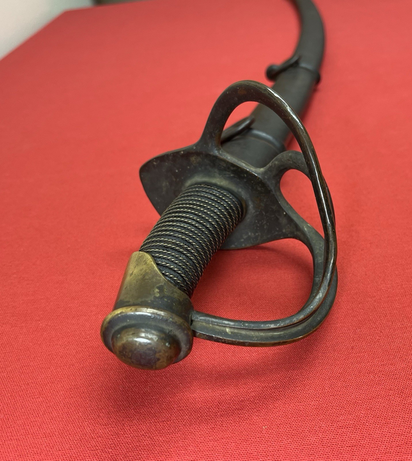 M1840 U.S. Civil War 'Wrist Breaker' Heavy Cavalry Saber Sword