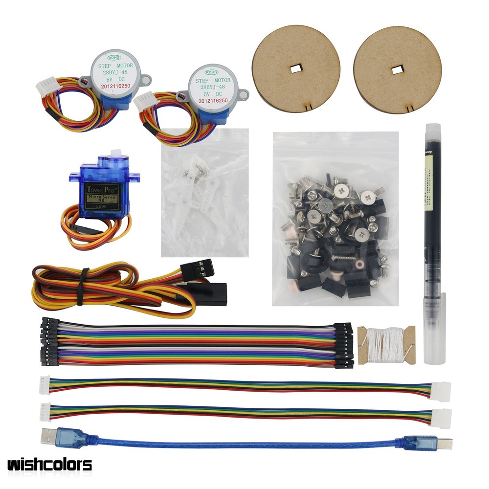 Wall Draw Painting Robot For Arduino Maker Project Kit Polargraph Programming wi