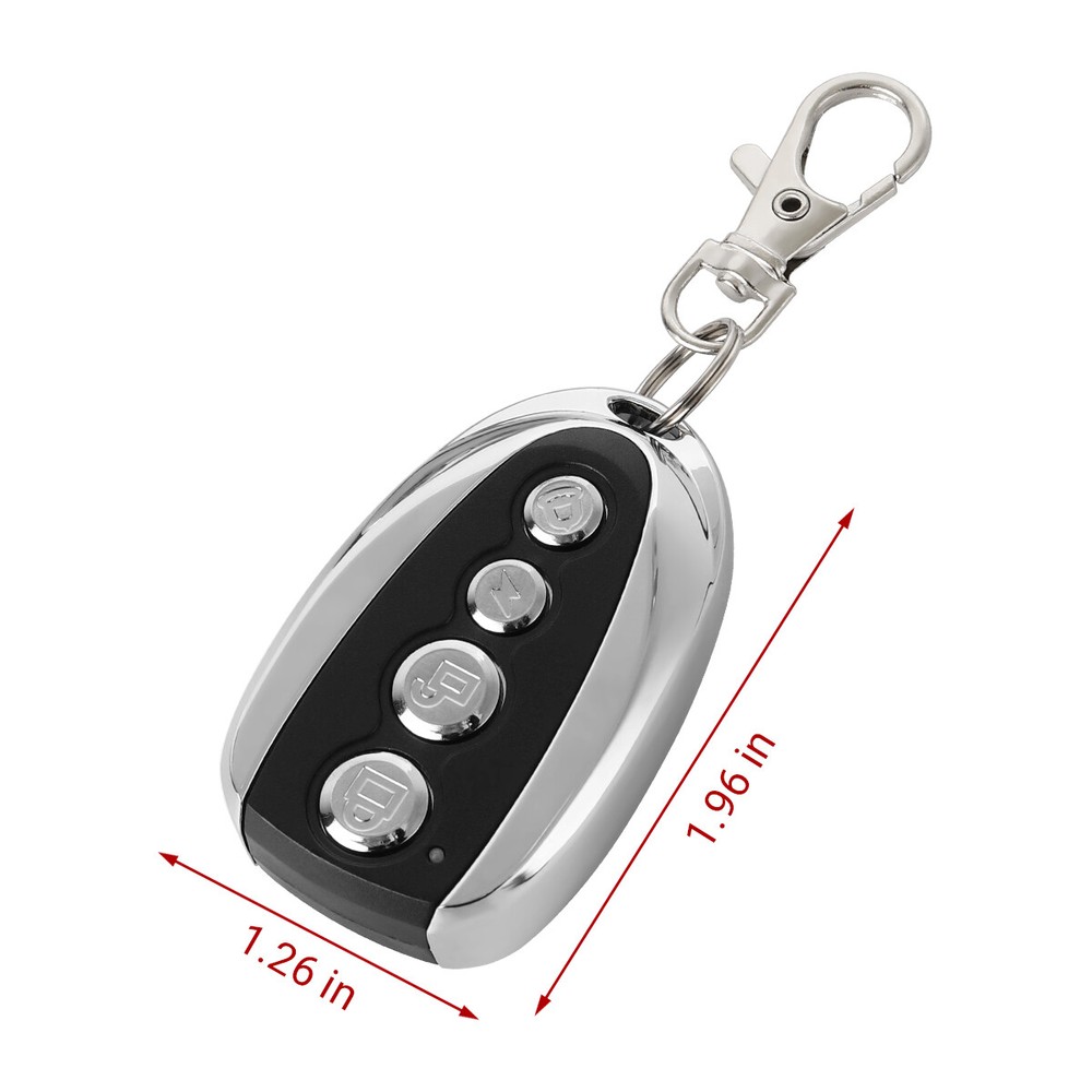 4PCS Remote Control Backup Key Set For Sliding Gate Opener Automatic Operator US