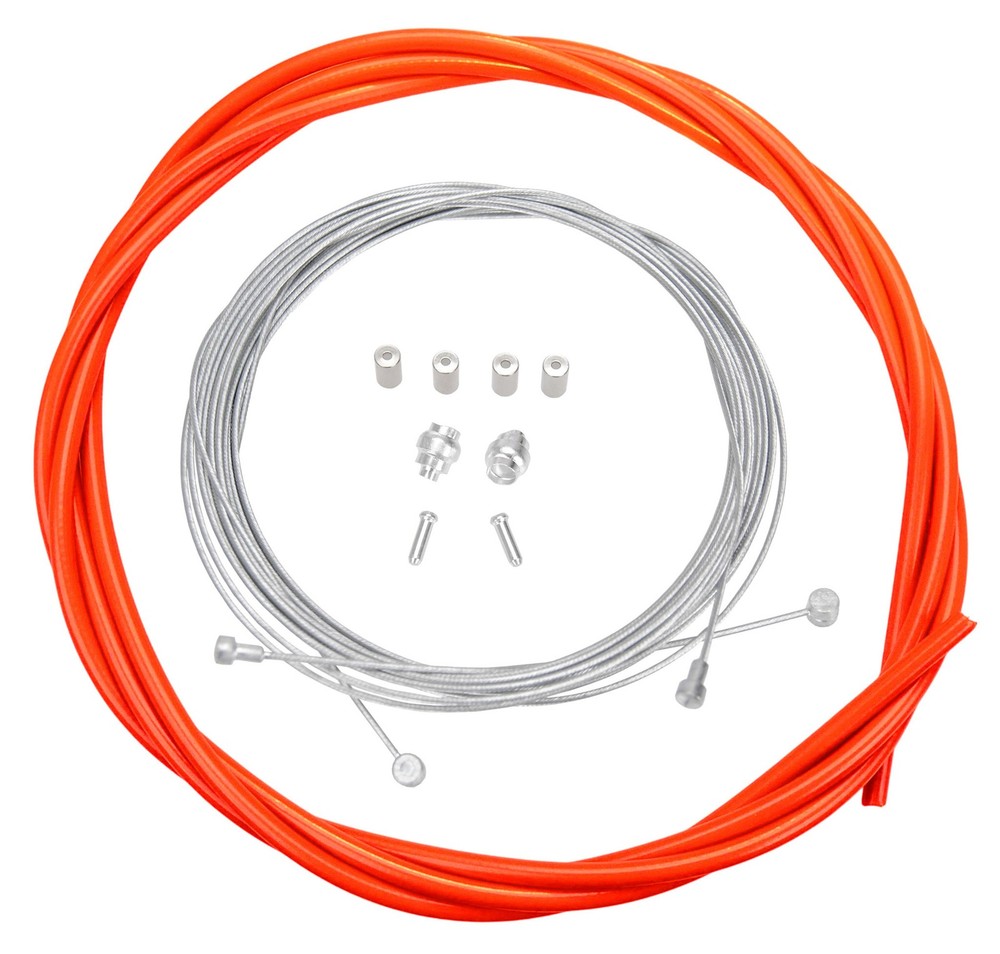 Bicycle Brake Cable Kit for Drop Bar Road - RED