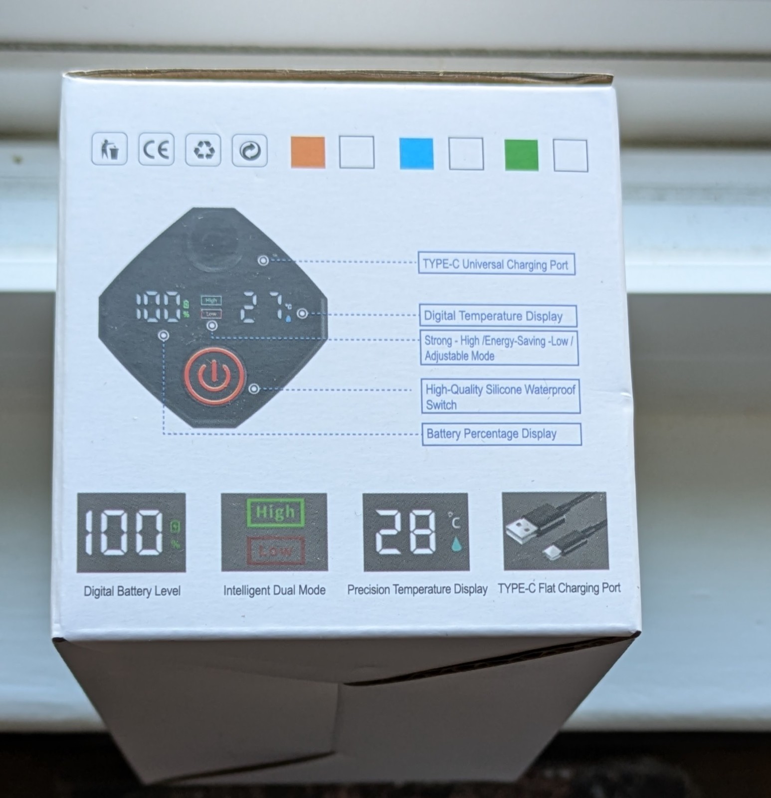 Portable Camping Outdoor Shower New In Box Opened for Photos Read Description