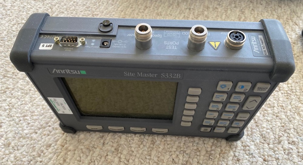 Anritsu Site Master S332B Cable Antenna Spectrum Analyzer