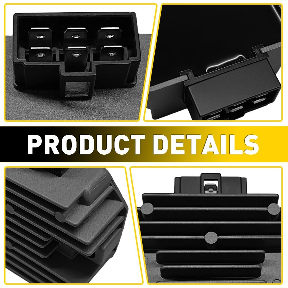 Voltage Regulator Rectifier Assembly For Kawasaki & John Deere Motorcycle Engine